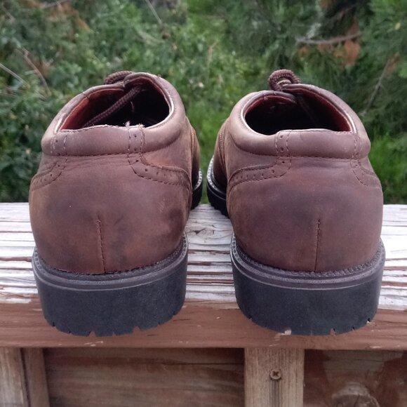Nunn Bush leather brown Bucks men\'s shoes sz 7 1/2 NEW main image 5